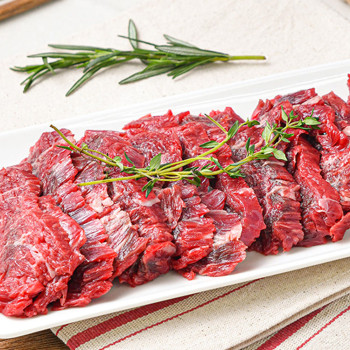 [전남 한우] 1등급이상 암소 한우 치마살 300g