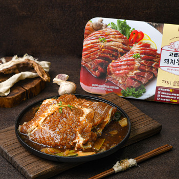 [고급진] 특제양념 칼집 돼지왕구이(냉동) 700g