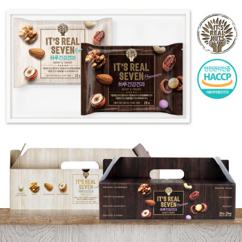 [리얼넛츠] 리얼세븐 하루건강견과 20g x 25입
