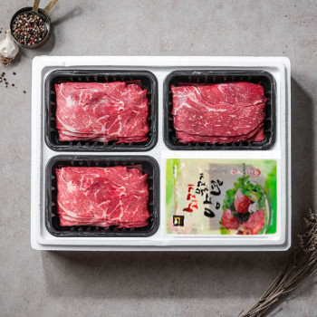 [아산한우] 투뿔 무항생제 한우불고기양념세트 2호