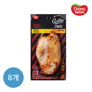 [동원] 그릴리 직화치킨닭가슴살 오리지널 105g x 8개