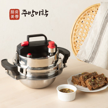 [주방미학] 심플 미니 통삼중 압력솥 1.2L