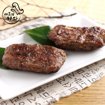 (셰프의한판)한우수제떡갈비 480g(120g*4ea)