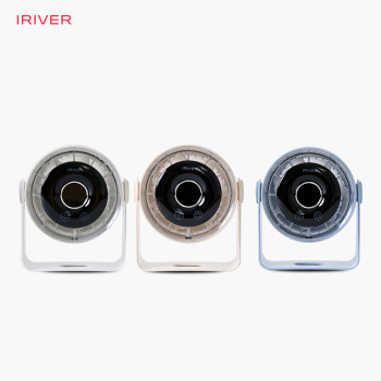 아이리버 스톰 터보 무드등 탁상용 선풍기 TF-20L 화이트