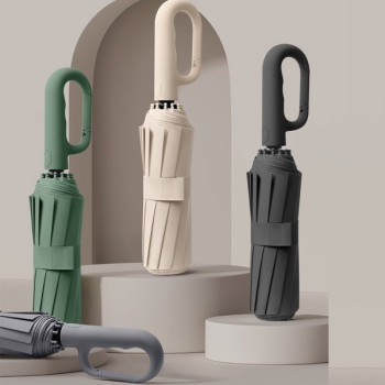 디자인 특허등록 제품 카리비너 10k 이중창살 강풍 비바람 강한 자동우산