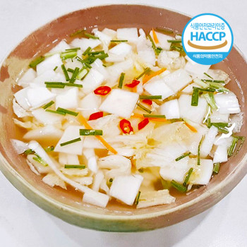 [하늘김치] 전라도 나박물김치 / 국내산 재료 / 중량선택