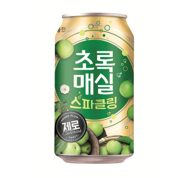 [웅진] 초록매실 스파클링 제로 350ml x 24캔