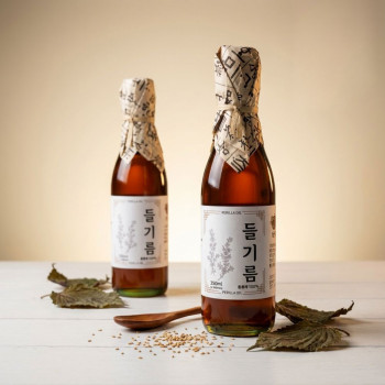 프리미엄 풍미가득 통들깨 고소한 들기름 350ml