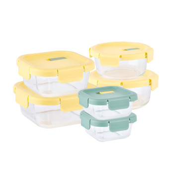 [AGK] 에어락 진공 밀폐찬통 혼합 6조12P