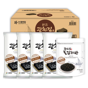 원조광천김 전장16봉+김자반3봉