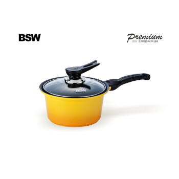 [BSW] 프리미엄 세라믹 냄비 편수18cm