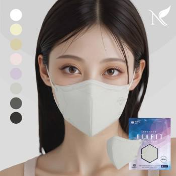 다이아핏 새부리형 KF94 황사마스크 25매입 파우치형 대형/중형/소형
