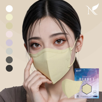 다이아핏 새부리형 KF94 황사마스크 25매입+25매입 파우치형 대형/중형/소형