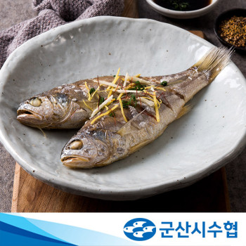 [군산시수협] 저염 반건조 참조기(대) 10마리 (180g x 5팩)
