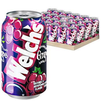 농심 웰치스 포도캔 355ml × 24개