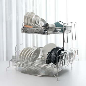 [KATHY COLLECTION] 올스텐 304 확장형 2단 식기건조대(풀옵션)