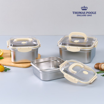 [영국 토마스풀] 푸드 스토리지 3종 세트 (1.8L + 3.0L + 4.0L)