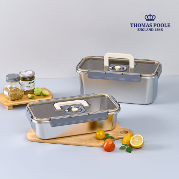 [영국 토마스풀] 304 푸드 컨테이너 2종 세트 (3.8L+6.0L)