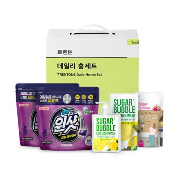 [트렌톤] 데일리홈 슈가버블 세탁&주방 5종