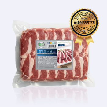 [셀덕] 국내산 오리로스 신선슬라이스 400g 외 3종