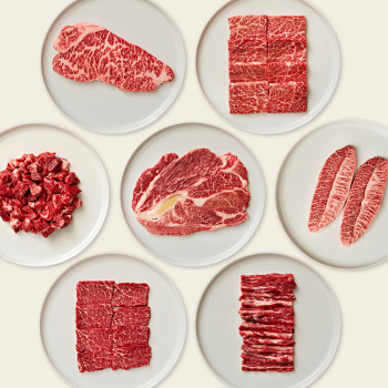 한우 1++ 등급 소고기 골라담기 200g 등심  채끝살 부채살 치마살 갈비살 살치살 국거리 불고기