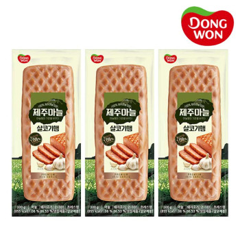 [동원] 제주 마늘 살코기햄 300g x 3개