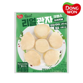 [동원] 리얼 관자 크랩스 오리지널 72g x 4개