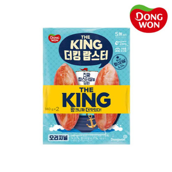 [동원] 더킹 크랩스 랍스터맛 140g x 8개