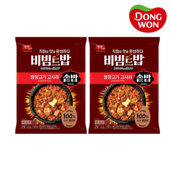 [동원] 비빔드밥 쌈장고기 고사리 솥밥 420g x 3개
