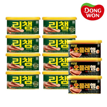 [동원] 리챔 오리지널 200g 6캔 + 리챔 오믈레햄 200g 3캔