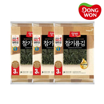 [동원] 참기름김 (5매) x 9봉 (3X3)