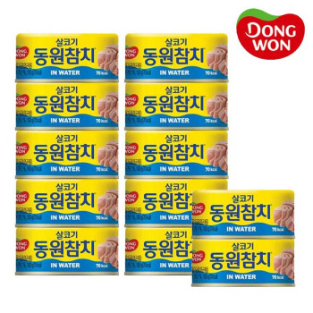 [동원] 참치 인 워터 저칼로리 100g x 12캔