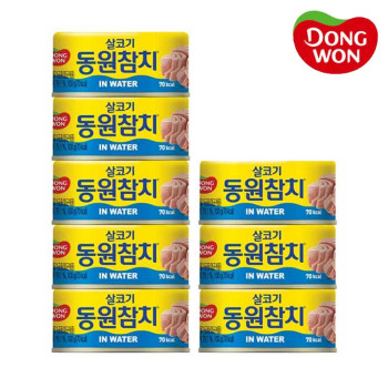 [동원] 참치 인 워터 저칼로리 100g x 8캔