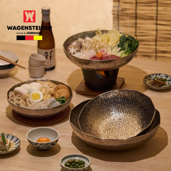 [바겐슈타이거] 통3중 스키야키팬 12각 26cm