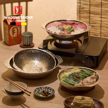 [바겐슈타이거] 통3중 스키야키팬 양수 20cm