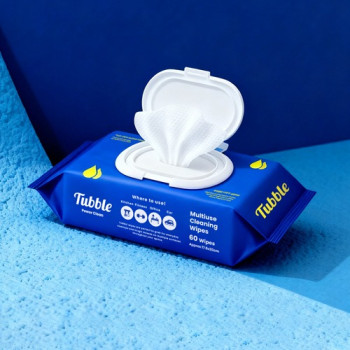 [Tubble] 파워클린 다목적 세정티슈 (60매) x 10개