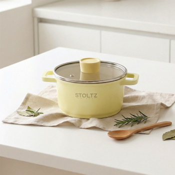 [슈톨츠 STOLTZ] 레몬머랭 IH 양수냄비 16cm