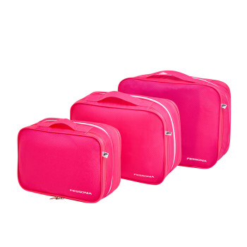 [페소니아]  압축파우치-핑크