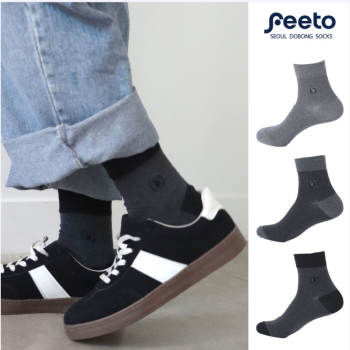 [피토] 무압박 남성용 양말 5족 (컬러랜덤) DB-011 국내제조