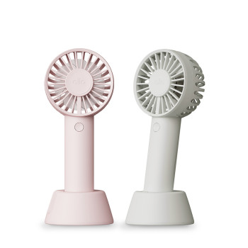 [알로코리아] 듀얼팬 휴대용 미니 선풍기 F2A