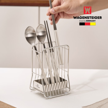 [바겐슈타이거] 스텐 304 와이어 수저통 소/대