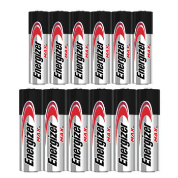 [1만원균일가][에너자이저] 맥스 알카라인 건전지 벌크 AA AAA 12알 (사이즈선택)
