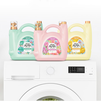 샤프란 아우라 5.5L 대용량섬유유연제 미드나잇골드/스모키머스크/윌유메리미