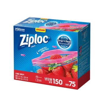 지퍼락 그립앤실 냉장 225매 (중형 150매+대형 75매)