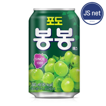 봉봉 포도 340ml 24개입
