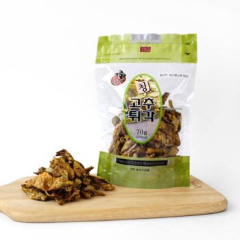 [방앗간아이] 국산 고추튀각 70g 저녁 반찬 메뉴 마른 반찬 주문
