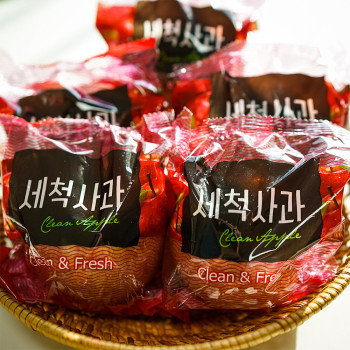 세척 부사사과 껍질째 먹는 달콤 아삭