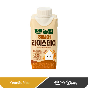 해브어라이스데이 쌀음료 (200mlX18팩) 1박스 단백질 필수아미노산 우리쌀100% 동밀양농협