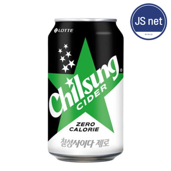 롯데 칠성 사이다 제로 업소용 355ml 24개입