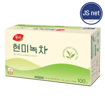 동서 깔끔하고 구수한 현미녹차 100개입